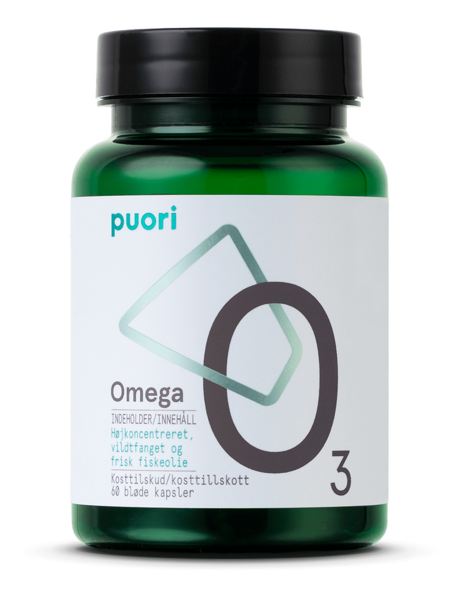 Puori O3 Omega-3, 2000 mg - 60 kaps.