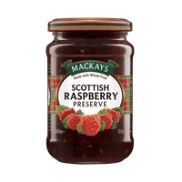 MACKAYS Skotsk Hindbærmarmelade - 340 g.