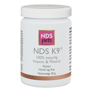 NDS K9 Multivitamin/mineral Hund og Kat - 30 g.