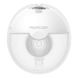 Momcozy M5 Single Bærbar Brystpumpe - Grå - 1 stk.
