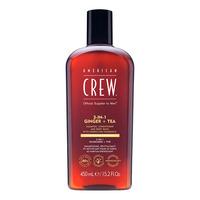 American Crew 3-in-1 Ginger + Tea - 450 ml.