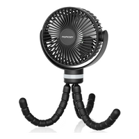 Momcozy Trådløs Ventilator - Sort - 1 stk.