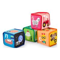Baby Einstein Alpha Stacks Bløde Aktivitetsklodser - 1 stk.