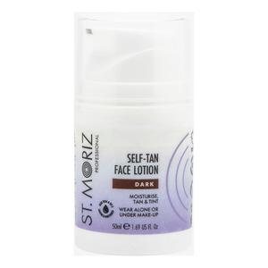 St Moriz Professional Self-Tan Face Lotion - Dark - 50 ml.