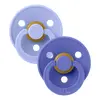 BIBS Colour Latex Str. 2 Hush/Grape - 2 stk.