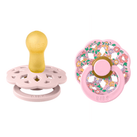 BIBS x Liberty Boheme Latex Oscar Meadow Str. 2 Blossom Mix - 2 stk.