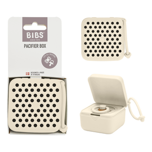 BIBS Studio Box Polka Ivory Black - 1 stk.