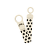 BIBS Studio Clip Loop Polka Ivory Black - 1 stk.
