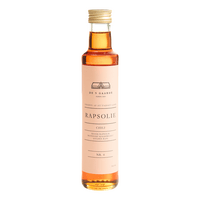 DE 5 GAARDE Dansk koldpresset rapsolie, chilismag - 250 ml.