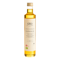 DE 5 GAARDE Dansk koldpresset rapsolie, Økologisk - 500 ml.