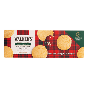 WALKERS Skotske Glutenfri WALKERS Rounds 31% smør - 140 g.
