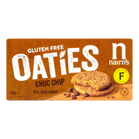 NAIRN'S Oaties Choko Chip m. chokoladestykker vegetarisk/Gkutenfri - 161 g.