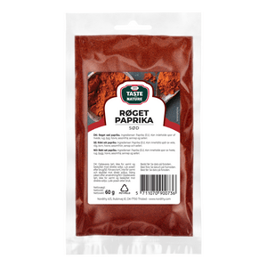 Taste of Nature Paprika Røget - Krydderi - 60 g