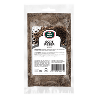 Taste of Nature Sort Peber stødt  - 50 g.