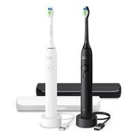Philips Sonicare 3100 Genopladelig tandbørste, 2 elektriske tandbørster inkluderet - 2 stk.