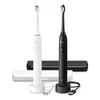 Philips Sonicare 3100 Genopladelig tandbørste, 2 elektriske tandbørster inkluderet - 2 stk.