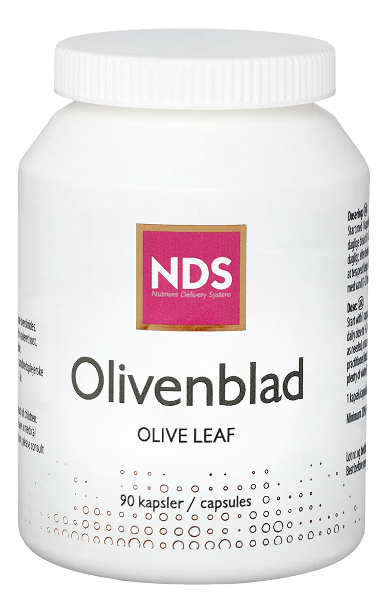 NDS Olivenbladsekstrakt 500 mg - 90 kap