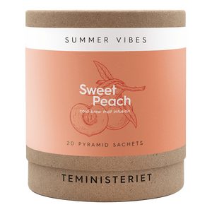 Teministeriet Summer Vibes Sweet Peach - 40 g.