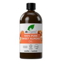 Dr. Organic 100% Pure Sweet Almond Oil - 100 ml
