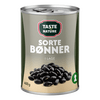 Taste of Nature Sorte Bønner  - 400 g.
