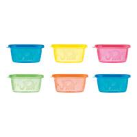 Nûby Snack Bowl Sæt - 6 stk.