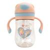 Nûby Peppa Pig Evie Sugerørskop med Fliplåg Pink - 240 ml.