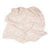 Oh, Poppy! Holly Muslin Svøbetæppe Fresh Vanilla/Powder Pink - 2 stk.
