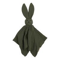Oh, Poppy! Leia the Bunny Muslin Nusseklud Forest Green - 1 stk.