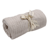 Oh, Poppy! Mira Waffle Tæppe Linen Beige - 1 stk.