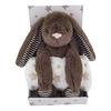 Carlo Baby Fleecetæppe Beige Stjerne og Bamse Mørkebrun Kanin - 1 stk.