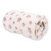 Carlo Baby Fleecetæppe Beige Stjerne og Bamse Beige Kanin - 1 stk.