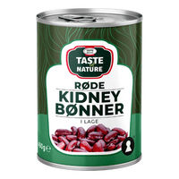 Taste of Nature Røde Kidney Bønner  - 400 g.