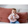 Nûby Peppa Pig Evie Sugerørskop med Fliplåg Pink - 240 ml.