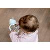 Nûby Peppa Pig Evie Sugerørskop med Fliplåg Blå - 240 ml.