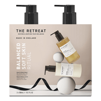 The Retreat Balanced Soft Skin Ritual Hand Wash & Hand Lotion - 2 x 300 ml.