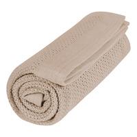 Vinter & Bloom Tæppe Soft Grid Eko Golden Sand - 1 stk.