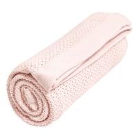 Vinter & Bloom Tæppe Soft Grid Eko Baby Pink - 1 stk.