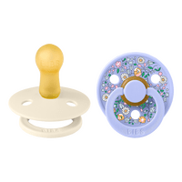 BIBS x Liberty Colour Latex Chloe Meadow Str. 2 Ivory Mix - 2 stk.