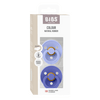 BIBS Colour Anatomical Latex Str. 2 Hush/Grape - 2 stk.
