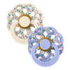 BIBS x Liberty Boheme Chloe Meadow Latex Str. 1 Ivory Mix - 2 stk.