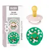 BIBS Pacifier Studio Colour Latex Polka Str. 2 Petal/Cactus - 2 stk.