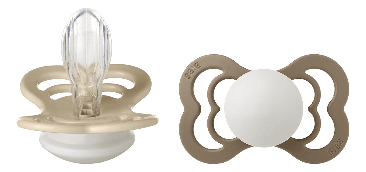Køb BIBS Pacifier Supreme 2 PACK Silicone Size 2 | Med24.dk