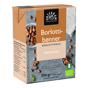 Urtekram Food Borlottibønner Tetra Ø - 390 g.