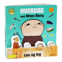 Alfons Åberg Bog Med 4 træfigurer - Læs og Leg  - 1 stk.