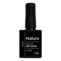 Nailura Gel Polish 156 - Black - 10 ml.