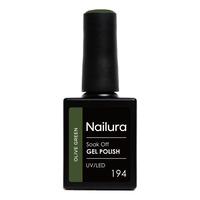 Nailura Gel Polish 194 - Olive Green - 10 ml.