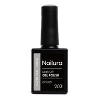 Nailura Gel Polish 203 - Silver Gray Green - 10 ml.