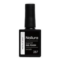 Nailura Gel Polish 287 - Metallic Gray - 10 ml.