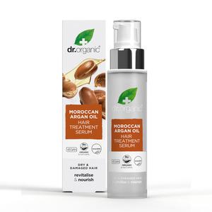 Dr. Organic Moroccan Argan Oil Hair Treatment Serum - 100 ml.