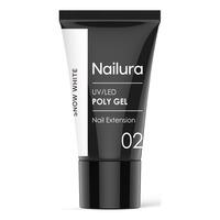 Nailura Poly Gel 02 - Snow White - 30 g.